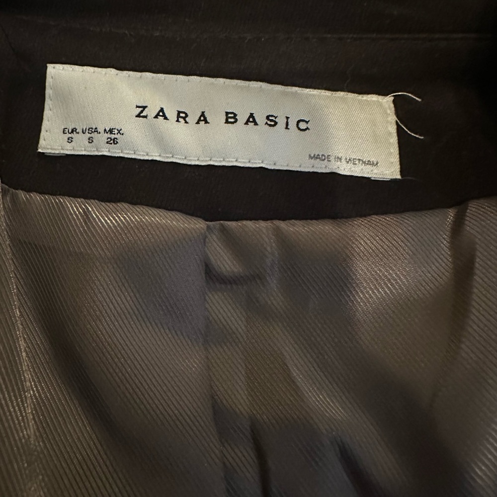Zara Basic Military Style Belted Jacket - image 5